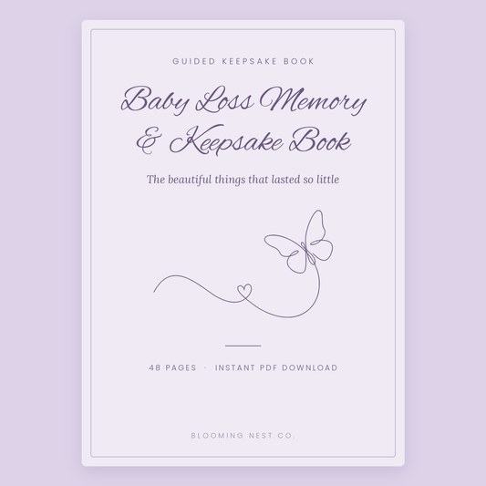 Baby Loss Memory & Keepsake Book